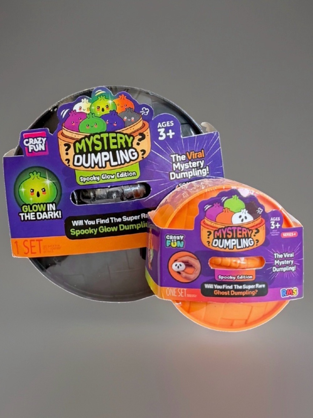 RMS Crazy Fun Mystery Spooky Glow Edition Dumpling + Mini Spooky Dumpling👻🎃🤢